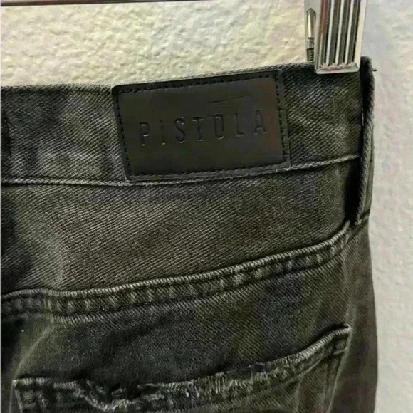 Pistola distressed black jeans size 28 - Picture 6 of 6